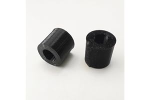 PIAOLGYI Replacement Spare Rubber Rollers for Cricut Joy,Accessories Compatible with Cricut Joy,2 Pack(Black)