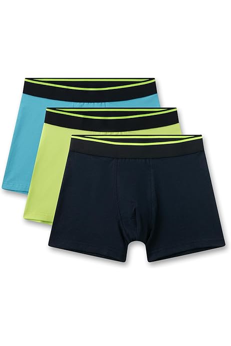 Sanetta Jungen-Boxershorts Aus Bio-Baumwolle - Bequeme Unterwäsche Für Aktive Kids