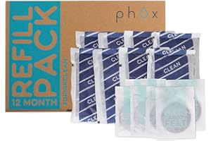 Phox Refill Pack for Phox Filters - 12 Month Supply (Clean)