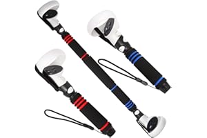 YUXIMAOYI VR Game Handle Attachments for Meta/Oculus Quest 2 Controller, Gorilla Tag Long Arms Grips and BeatSaber Golf Club Baseball