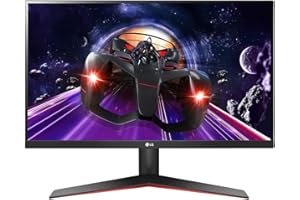 LG 24MP60G-B - Monitor Gaming UltraGear 24 pulgadas Full HD, 75Hz, 5 ms, 1000:1, 250nit, NTCS 72%, 16:9, HDMI, DisplayPort, T