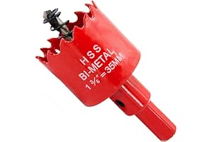 Scie cloche 35mm LAIWEI pour percer des trous dans le bois, le placoplâtre, le PVC, etc. Outil de perçage tranchant et durable