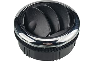 TOTMOX 2pc Universale Rotonda Aria di Sfiato Aria Condizionata Ventilatore Soffitto, Auto Vent Dashboard Aria Condizionata Deflettore per Auto RV Bus Caravan Camper