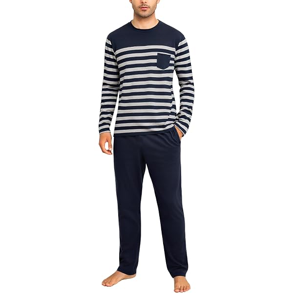 Pyjama Homme été 2 Pièces - T-shirt Et Short Léger, Respirant Pour La Nuit Ou Le Lounge