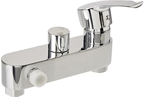 Kibath Grifo monomando CAN/VER compatible con la gran mayoría de columnas de ducha, desviador integrado para cambiar de posición de ducha a rociador, repuestos originales garantizados