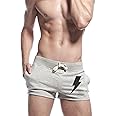 hotfits Men's Grey Cotton Gym Shorts-Dope