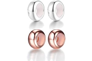 Lovans 2 x stopery ze srebra wysokiej próby 925 do bransoletek Pandora