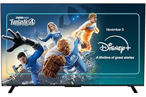 Toshiba 65UV2F53DBU 4K Smart VIDAA TV, Ultra HD, HDR10, Freely, Disney+, Prime Video, Netflix, Dolby Atmos, Dolby Vision, Sound by Onkyo, Works with Alexa, Works with Google Assistant, VIDAA Voice