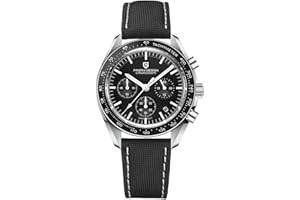 Pagani Design 1701 V3 Moon Armbanduhr Herren Quarz Chronograph Uhren Japan VK63 Uhrwerk Edelstahl Wasserdicht Sportuhr