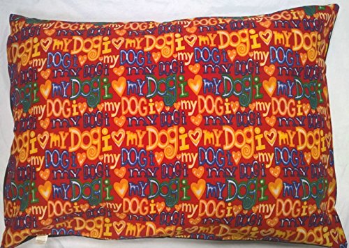 LARGE-37-x-27-Dog-Bed-Pillow-Cover-Washable-Cover-Removable-ZIP-Random-Colors-PET-CUSHION-COVERS-only