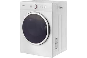 LEADZM sèche-linge,sèche linge séchage à évacuation compact 1020W 3KG avec affichage pour différents modes de séchage, seche-linge portable pour appartements, maison, dortoir