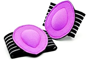 Case Wonder 2 Paia di Maniche del Piede dei Sottopiedi Bendaggio Elastico Plantare Arco Pad Piedi Piatti Piede Piatto Orthotics di Massaggio Pad per Fascite Plantare, Arcata, Tallone e Caviglia