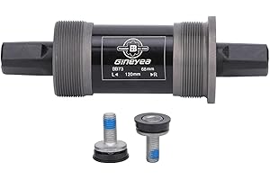 ENGWE MTB Movimento Centrale Quadrato per Bicicletta, per Mountain Bike, Bici da Strada, Fat Bike, 68 mm x 110,5/113/118/120/122,5 mm