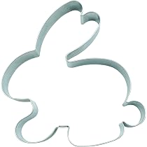 PANSIBY Grand Emporte-Pièce Lapin De Pâques - Moule à Biscuits Pour Fêtes Et Pâtisserie Familiale