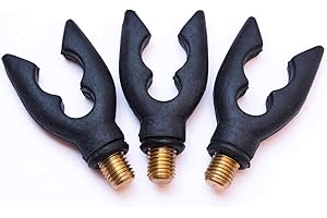 TDL Supports de canne à carpes, parcours, pêche au phosphore (pack de 3)