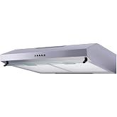 SIA STH60SS 60cm Stainless Steel Slimline Visor Cooker Hood Kitchen ...