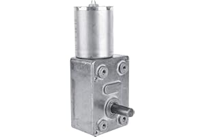 FTVOGUE Silnik redukcji prądu stałego 12 V odwracalny silnik przekładniowy High Turbo (2 obr./min)