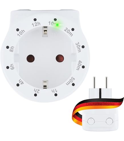 Plug Timer Digital Timer Switch Electronic Countdown Timing Socket EU ...
