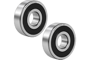 Layposy kullager 6303-2rs C3 2 st, spårkullager lager 6303rs C3 17 x 47 x 14 mm, höghastighets-radiallager låg friktion för växelmotorer