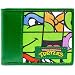Produktbild Nickelodeon Ninja Turtles Fliesen- Faces Grün Portemonnaie Geldbörse