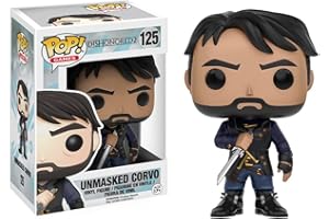 Funko POP! Dishonored 2 Unmasked Corvo Vinyl Figure #125 Exclusive