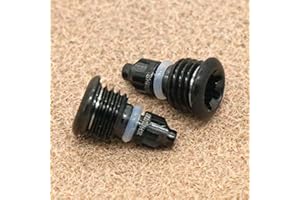 HEIBTENY 2Pcs Bicycle Brake Lever Bleed Screws With O-ring For Magura MT2 MT4 MT5 MT7 MT8 Bike Titanium Alloy Bolts