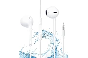 GENERIC XIANGBIN Cuffie,Cuffie con Filo,Auricolari con Filo,Cuffiette Sport in-Ear Stereo con Microfono,Compatibile con iPhone Apple samsung huawei xiaomi tutti i dispositivi per cuffie jack da 3,5 mm