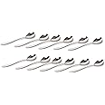 ARTTDINOX Arc Stainless Steel Soup Spoon Set of 12 | Premium Tableware | Dishwasher Safe | Modern Elegance | Serveware & Tableware