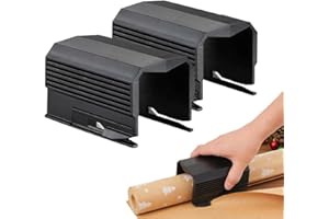 BINXIAOQIN Geschenkpapier Schneider für Rollen Geschenkpapierschneider Wrapping Paper Cutter Geschenkpapier Weihnachten Packpapier Gift Wrap Cutter für Weihnachten Mini Papierschneider Weihnachtspapier