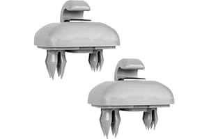 CJMUQHEHH 2 Piezas Parasol Reemplazo Clip, Visera para Gancho para A3 A4, soporte parasol Para Audi A1 A3 A4 A5 Q3 Q5 (8E0 857 562) A7 B6 B7 B8 S4 S5, Accesorios de Coche Antideslumbrantes.