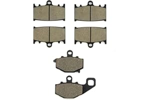 SOMMET Motorcycle front and rear brake pads for Kawasaki ZZR 600 (1993-2007)
