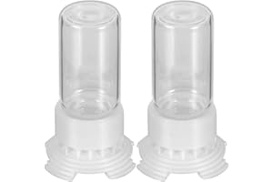 FOMIYES Lot de 2 gobelets à eau pour fourmis pour le jardin - Mangeoire pour oiseaux - Mangeoire pour fourmis - Gobelets à nourriture pour fourmis - Rampant - Assiette plate - Alimentation en eau -