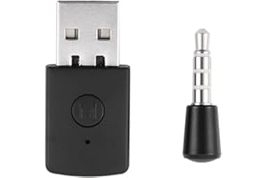HEAYZOKI Adaptateur USB Bluetooth 4.0 Dongle, Mini émetteur récepteur Bluetooth Adaptateur Bluetooth Dongle Dongle Audio sans Fil pour PC Portable Bluetooth Headset PS4
