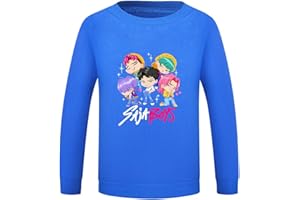 SZRXKJ Unisex O-Neck Casual Fashion Pop Design Saja Boys Anime Manga Larga 13 Colores Disponibles Sudadera
