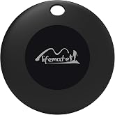 Lifemate Lifetag Android Compatible Smart Tag Licensed Smart Tracker for Google - Black (COMPATIBLE WITH ANDROID ONLY)