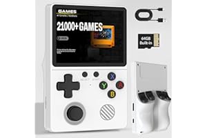 ASTEKID 2025 New Upgrade Retro Handheld Game Console with 22000+ Games, Rechargeable Video Game Console, Support 30+ Emulators, Linux System, Portable Pocket Arcade