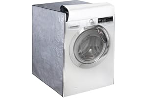 EXMA Funda Lavadora Exterior Impermeable - Funda Lavadora Carga Frontal - Funda para Lavadora Exterior Protector Lavadora Exterior - Funda Secadora Exterior Impermeable Cubre Lavadora Exterior