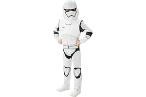 Rubie's 3620268 - EP7 Stormtrooper Deluxe child, L - 7/8 lat, biały/czarny