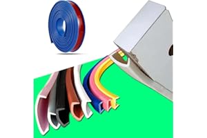 FSHANYUE Couvre Chant en Plastique Flexible en Forme de U, Couvre Chant - Couvre Chant Plastique Souple-Couvre Chant Souple TPE à Décoller et à Coller-Pour la Armoire Table et Chaise Bord (3m×18mm,Bleu)