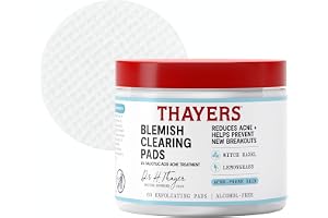 Thayers Natural Remedies Witch Hazel blemish Pads - 60 kuddar