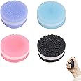EOAMGO 4Pcs Taba Squishy, Fufu Squishy, Oreo Squishy, Biscuit Stress Relief Toy, Stress Relief Desk Toy