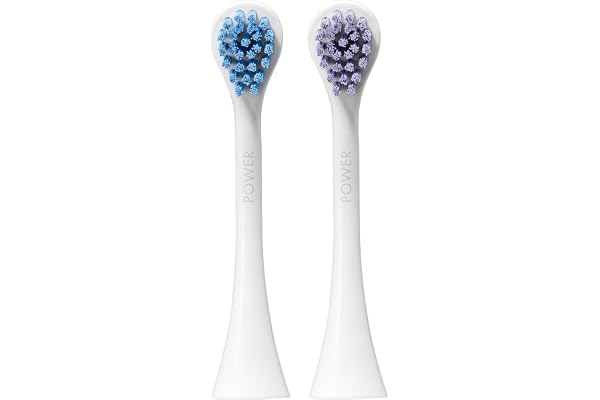 Curaprox Duo de Têtes de Brosse Hydrosonic – Pour des Gencives | Nettoyage Sonique Doux Mais Puissant | Pack de 2 / Compatible avec Tous les modèles Curaprox Sonic/Fabriqué en Suisse