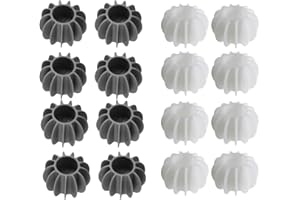 Landrain 16 sztuk piłek do prania kurtek puchowych, piłeczki do suszenia wielokrotnego użytku do kurtek puchowych