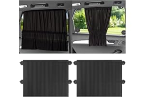 ChAusa 2 Pezzi Tenda Divisoria per Seggiolino Auto 65 x 50 cm Parasole Auto Bambini,Tendine Parasole Auto Bambini per Auto Parasole Protezione da Raggi UV per Neonati Bambini e Animali