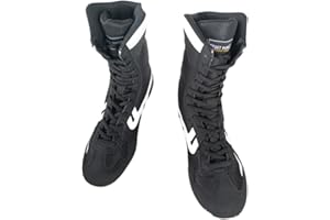 LEICHTRIT Boxschuhe,Leichte Kampfsport Boxschuhe,Wrestling Schuhe,Unisex Boxschuhe,Leichte Atmungsaktive,VerschleißFest,Flexibel,Weich Und Bequem,FüR Gehen Gewichtheben Boxen Hocken Kraftheben