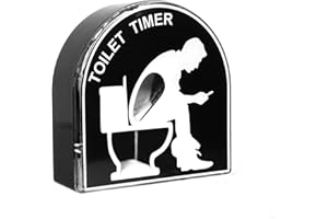 Figarge Sanduhr Toilette Timer，Kreative Toilette Hocker Sanduhr，Home dekorative Timeruhr Lustige Geschenke für Männer Kumpel Ehemann Papa (Männer)