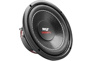 6.5" Car Subwoofer Speaker – 600W Dual Voice Coil, 4 Ohm, Non-Pressed Paper Cone, Foam Surround, Black Basket – Pyle PLPW6D