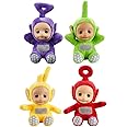PaMeer Teletubbies Super Soft Toys 4pk, Teletubbies Plush Toy Vivid Stuffed Dolls Soft Cute Plush Toys For Children, Full Set of 4 Tubbies Rare Edition