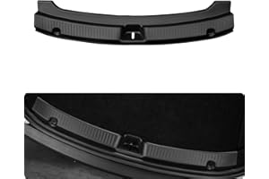 BASENOR Osłona tylnego zderzaka Juniper do modelu Y Tesla 2025-2026 [odporna na zarysowania], nakładka na próg bagażnika, do akcesoriów wewnętrznych modelu Y, z tworzywa sztucznego TPE