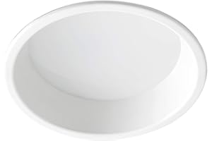 Faro Barcelona 42929 - SON Empotrable (bombilla incluida) LED, 24W, aluminio blanco y pmma, color blanco